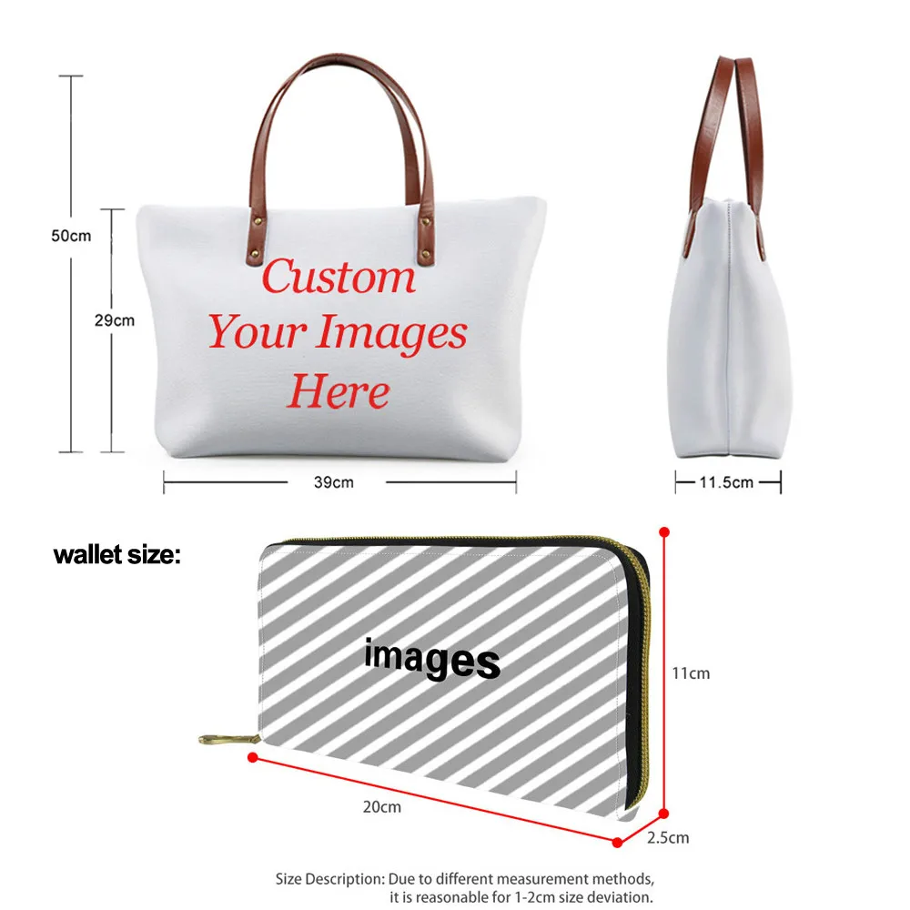 

Polynesian tribal style 3D Print custom Handbag&Wallet Women Large Capacity Shoulder Tote Bags Ladies Fashion Handbag Sac A Main