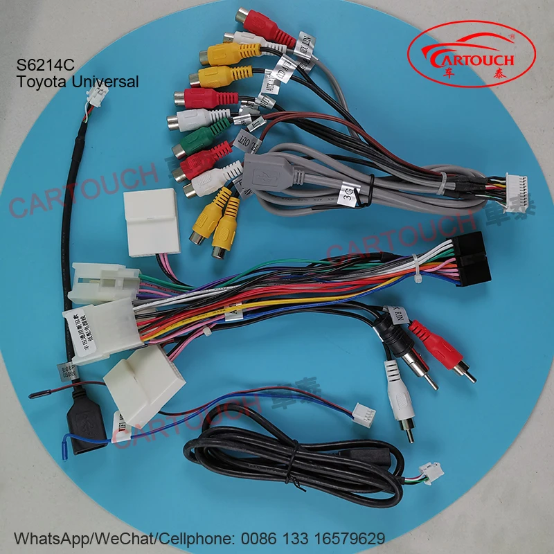 Cartouch(R) полносенсорный автомобильный dvd-плеер gps-навигация для Toyota Camry 2006 Corolla Ex Land