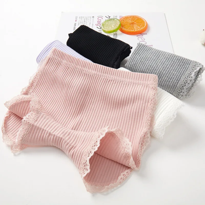 

Children Girls Underwear Kids Lace Shorts High Quality Soft Cotton Girls Safty Panties Breathable