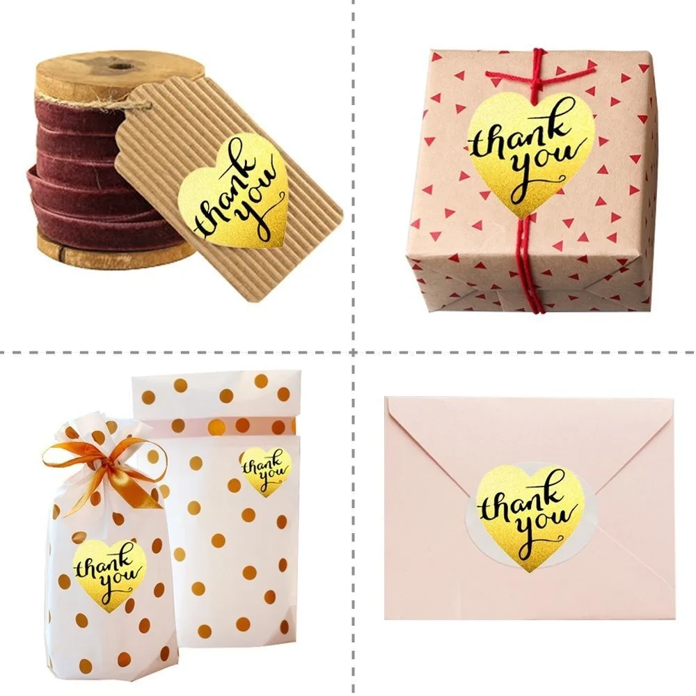 David accessories 500pcs/roll 2.5cm Merry Christmas Paper Sticker DIY Clothing Gift Packing Material Home Decoration,1Yc8264