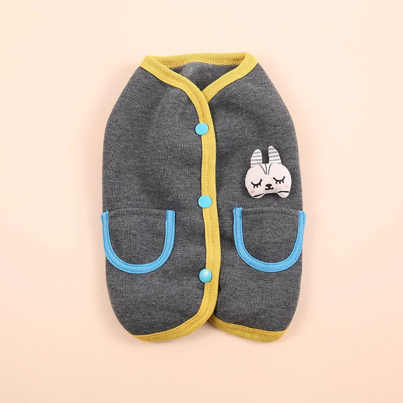 Одежда для собак флисовая куртка щенков одежда домашних питомцев костюмы зимняя