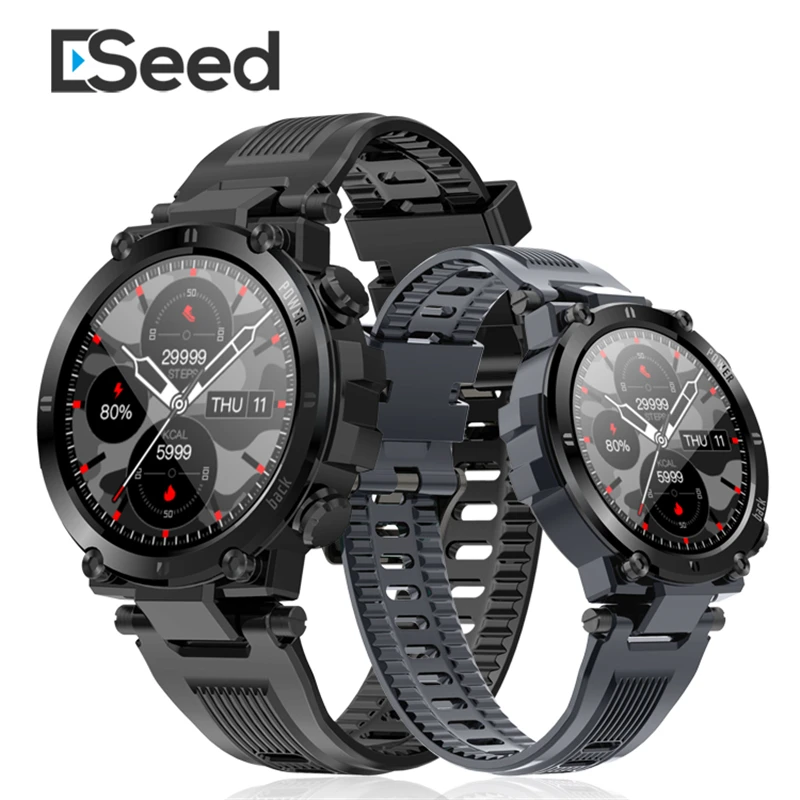 

ESEED 2020 D13 Smart Watch Men 1.3 Inch IP68 Waterproof Heart rate Blood pressure Remote Music camera Multiple sports Smartwatch