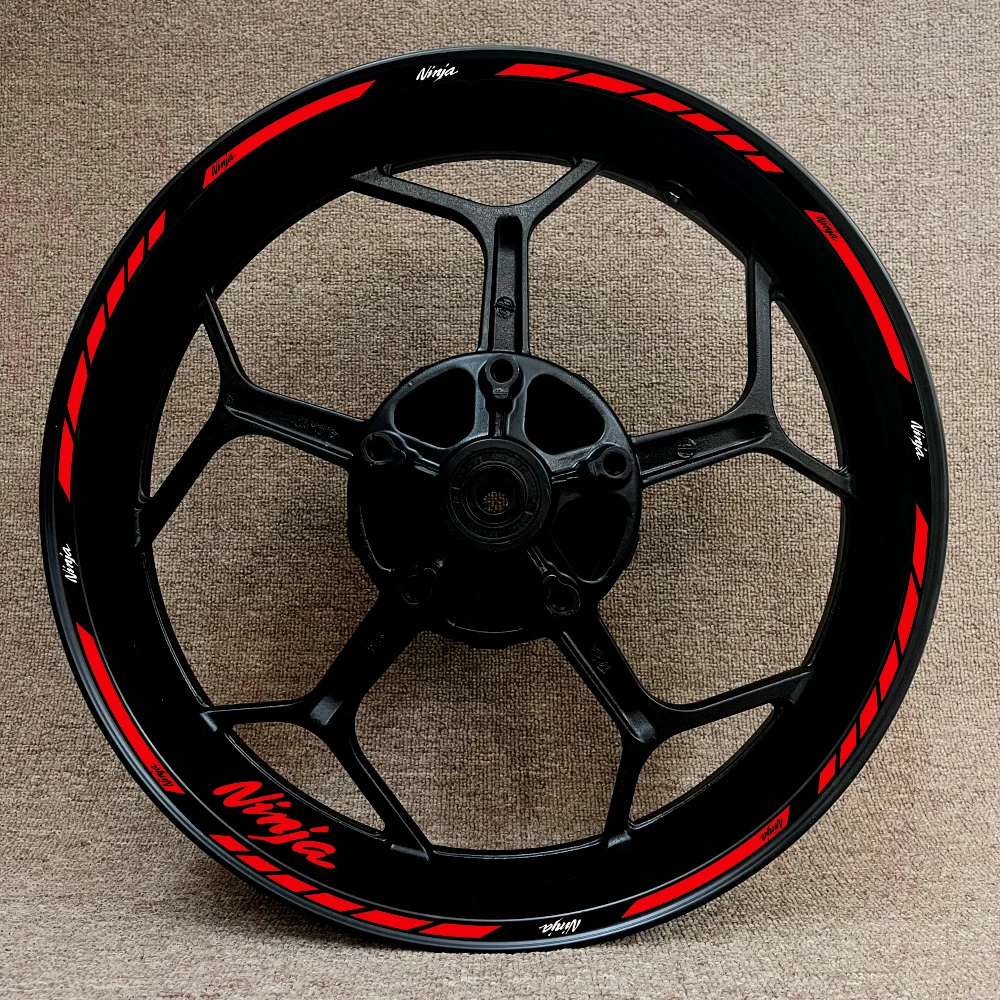 Светоотражающая наклейка для мотоцикла Kawasaki 17 дюймов на ступицу колеса
