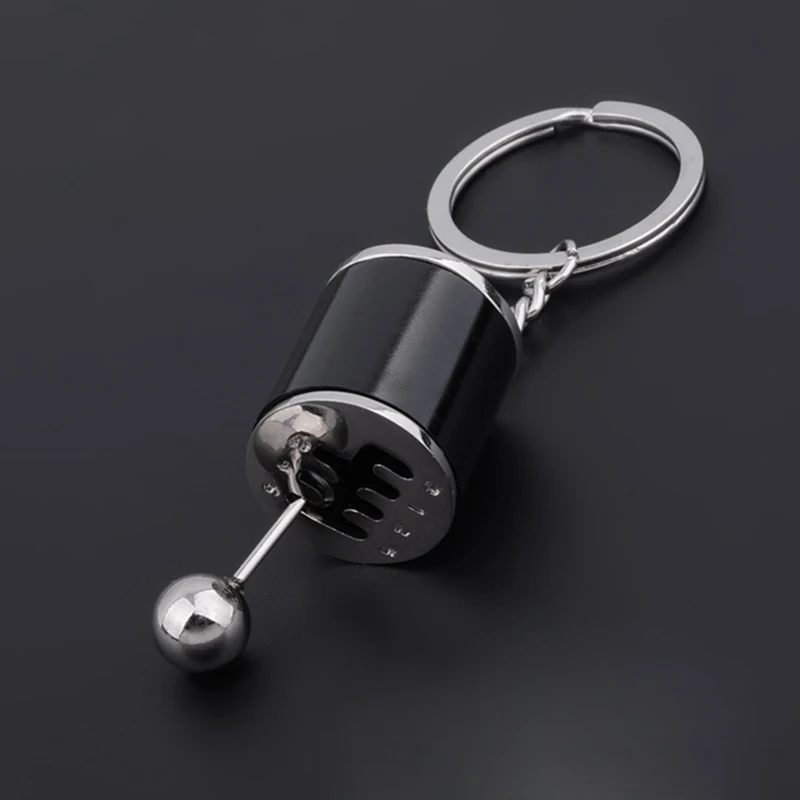 Брелок для ключей кольцо брелок креативный автомобиль 6 скоростей коробка