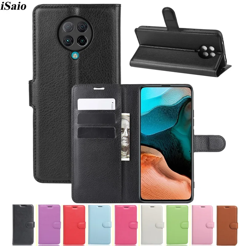 Чехол-бумажник с зумом для Xiaomi Redmi K30 Pro чехол-книжка кошельком Mi - Цена: 349.94