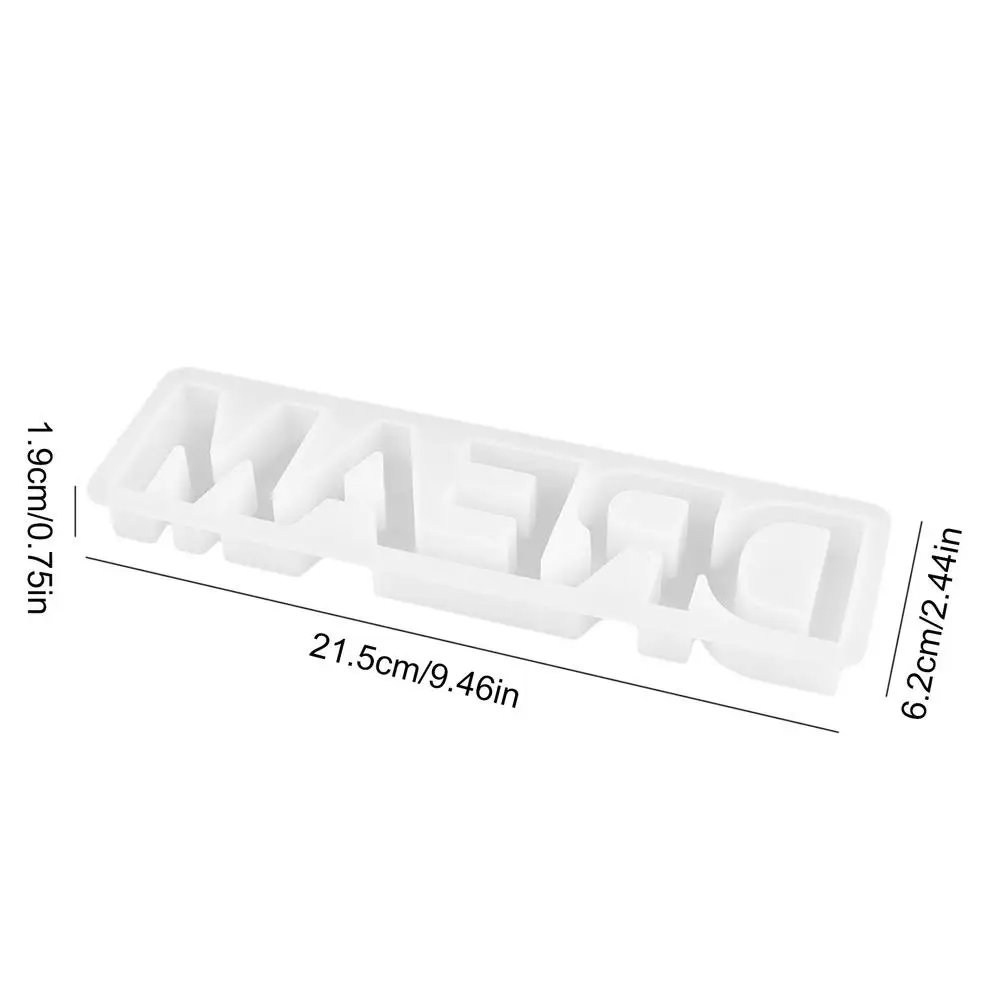 

DREAM Sign Silicone Mold Tabletop Ornament Fondant Soap Mould