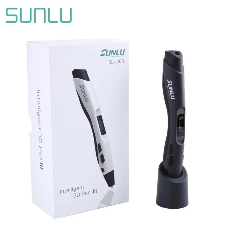 SUNLU SL 300 популярный волшебный креативный 3D Ручка для моделирования PLA/ABS Филамент 1