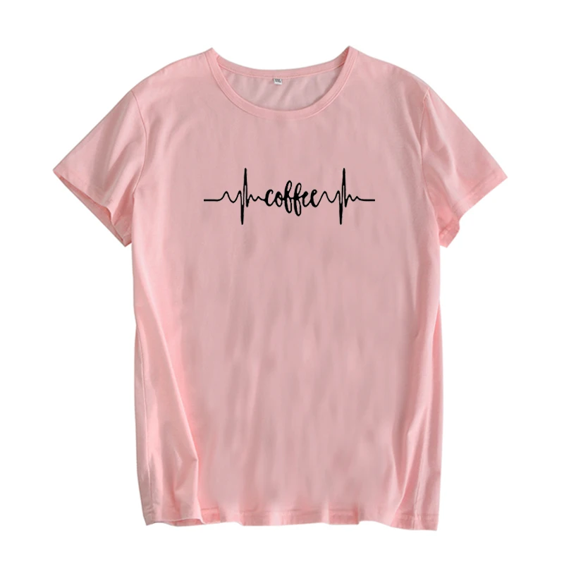 Tumblr хипстерская кофейная графическая Футболка женская одежда 2018 Новая летняя