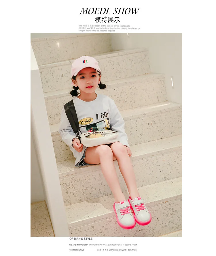 

New men's and women's shoes small white shoes 2020 spring Korean children's shoes wild students casual shoes kids sports shoes