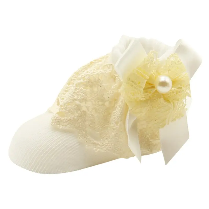 1 пара Детские хлопковые носки с бантом на щиколотке|Носки| |