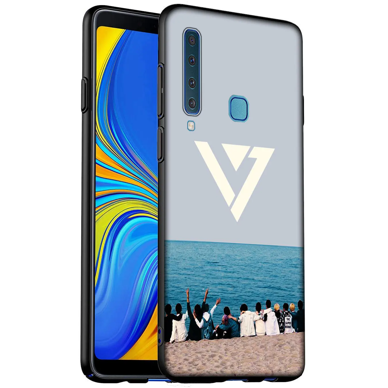Мягкий силиконовый чехол Seventeen 17 Kpop для Samsung Galaxy A51 A71 A81 A91 A41 A21 A11 A01 A2 Core J8 J7 J4 J6 Plus Prime