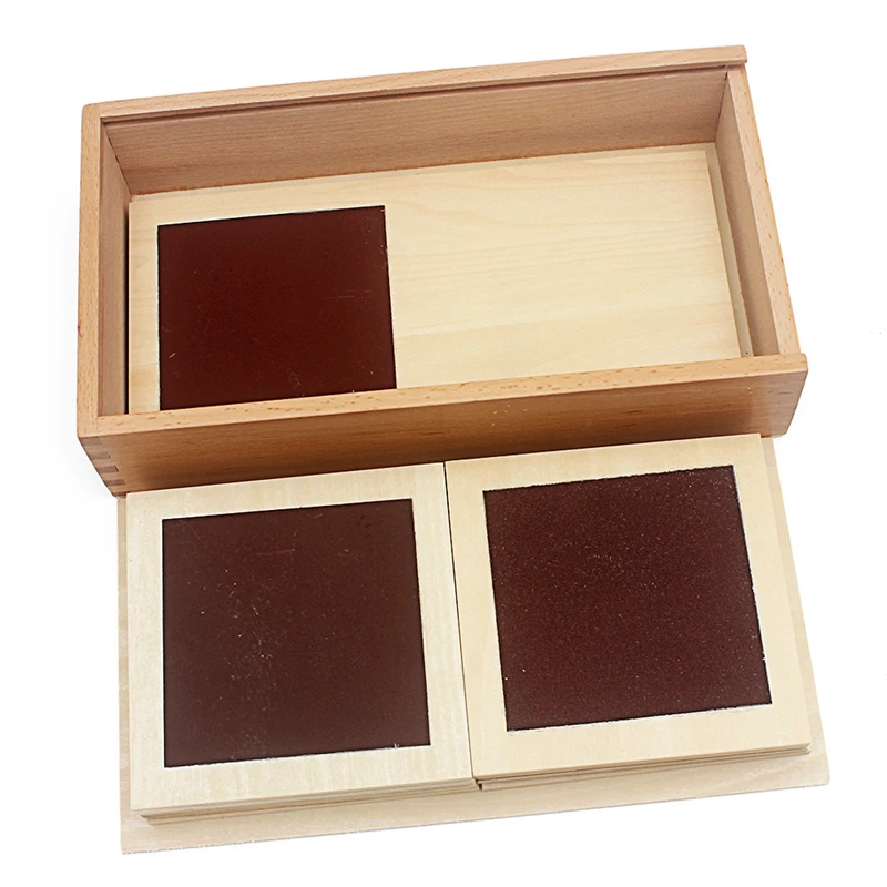 Tablero Sensorial Montessori para beb&eacute;s, tablero &aacute;spero y suave para ni&ntilde;os peque&ntilde;os, Juguetes t&aacute;ctiles para ni&ntilde;os en edad preescolar, Juguetes de Brinquedos-4