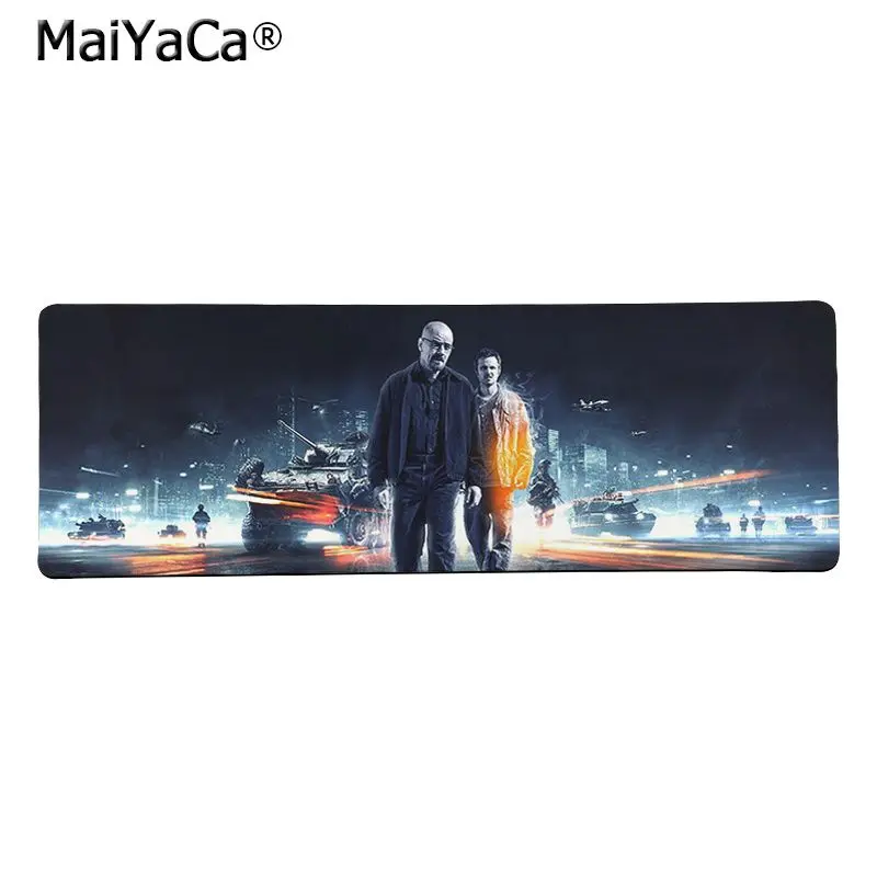 Lock Edge 40X90cm Maiya высокое качество ломать плохой офис мыши геймер силиконовый коврик для мыши большой коврик для мыши клавиатуры коврик - Цвет: Lock Edge 40X90cm