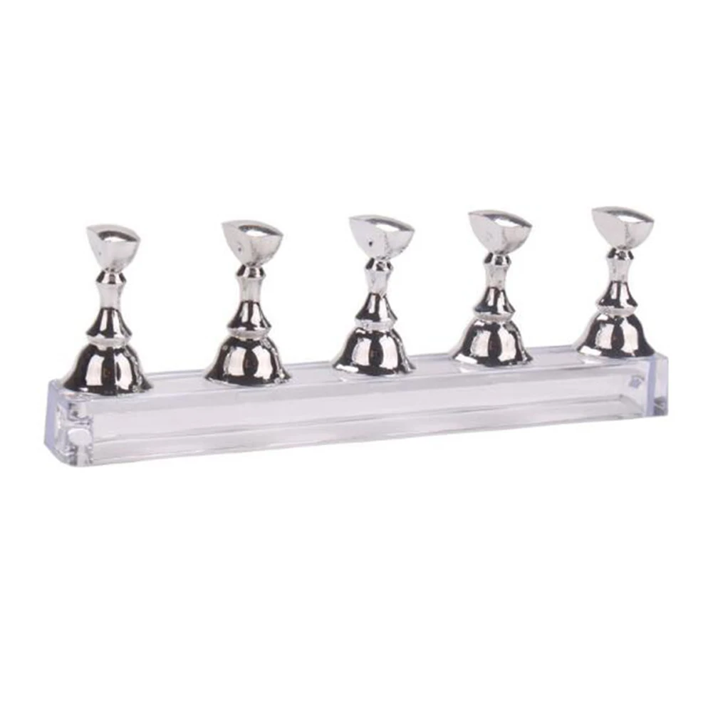 Держатель для маникюра Магнитная подставка акриловая шахматная доска