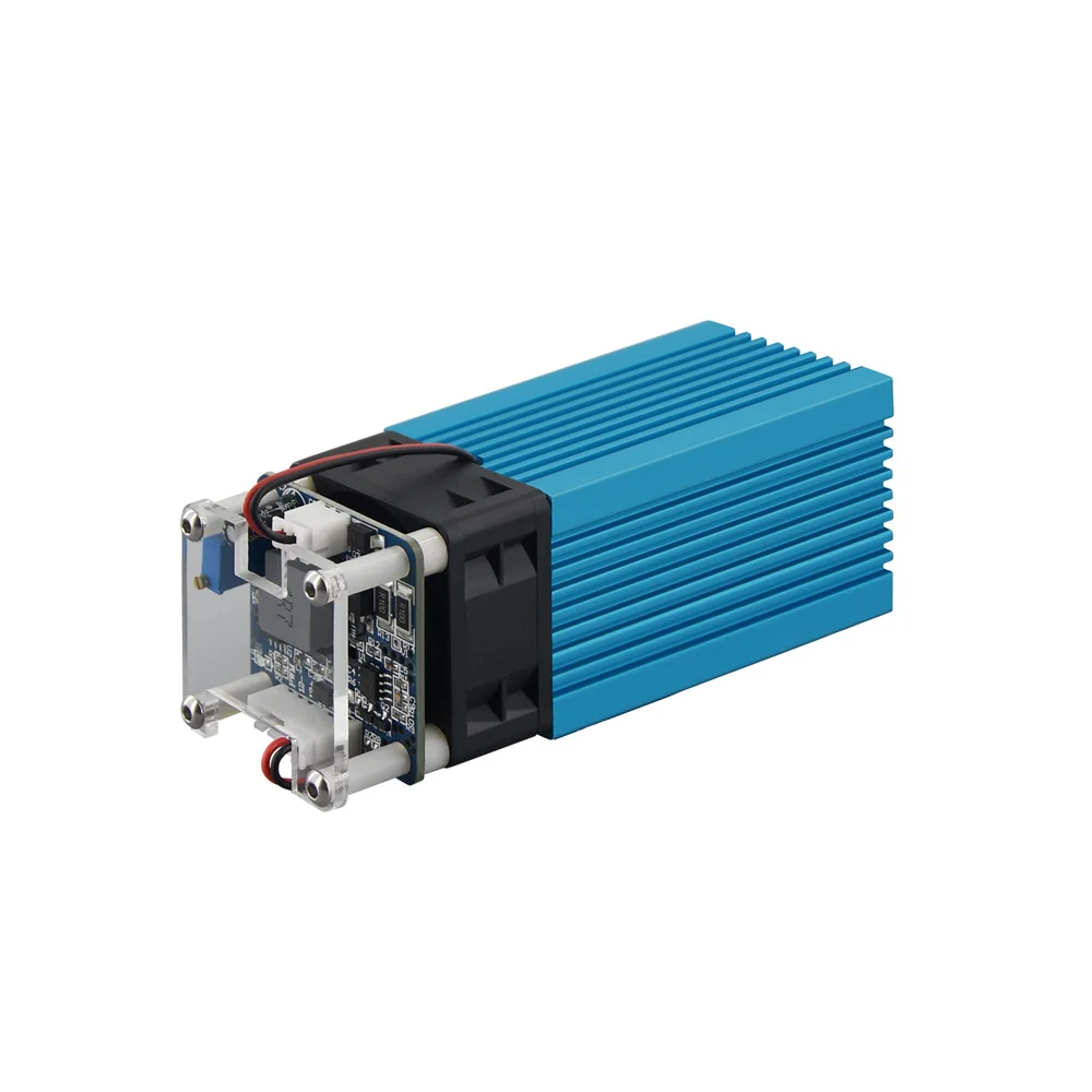 Набор для лазерного модуля 40 Вт 450 нм TTL-модуль лазерная головка с фиксированным