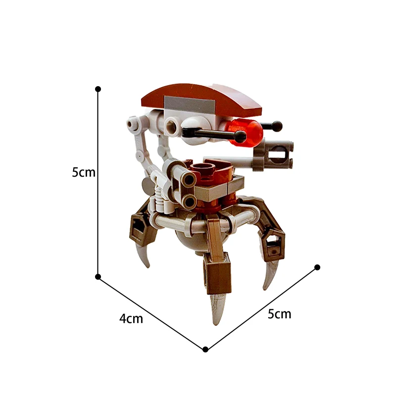 

MOC Destruction Robot Fighting Building Blocks For Space Wars Series Destroyer Machine Assemble Model Bricks Toys For Children