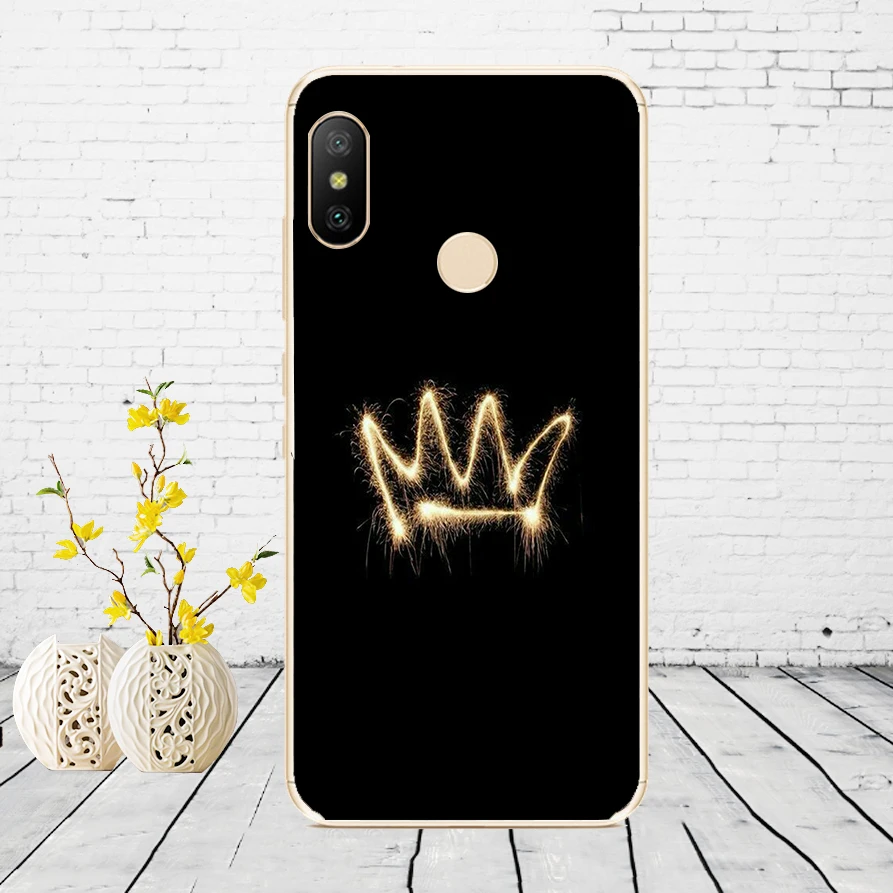 F46 Силиконовый чехол для Xiaomi mi A2 LITE, чехол с полной защитой, мягкая задняя крышка из ТПУ, чехол для телефона s для Xio mi A2 LITE, бампер - Цвет: F46