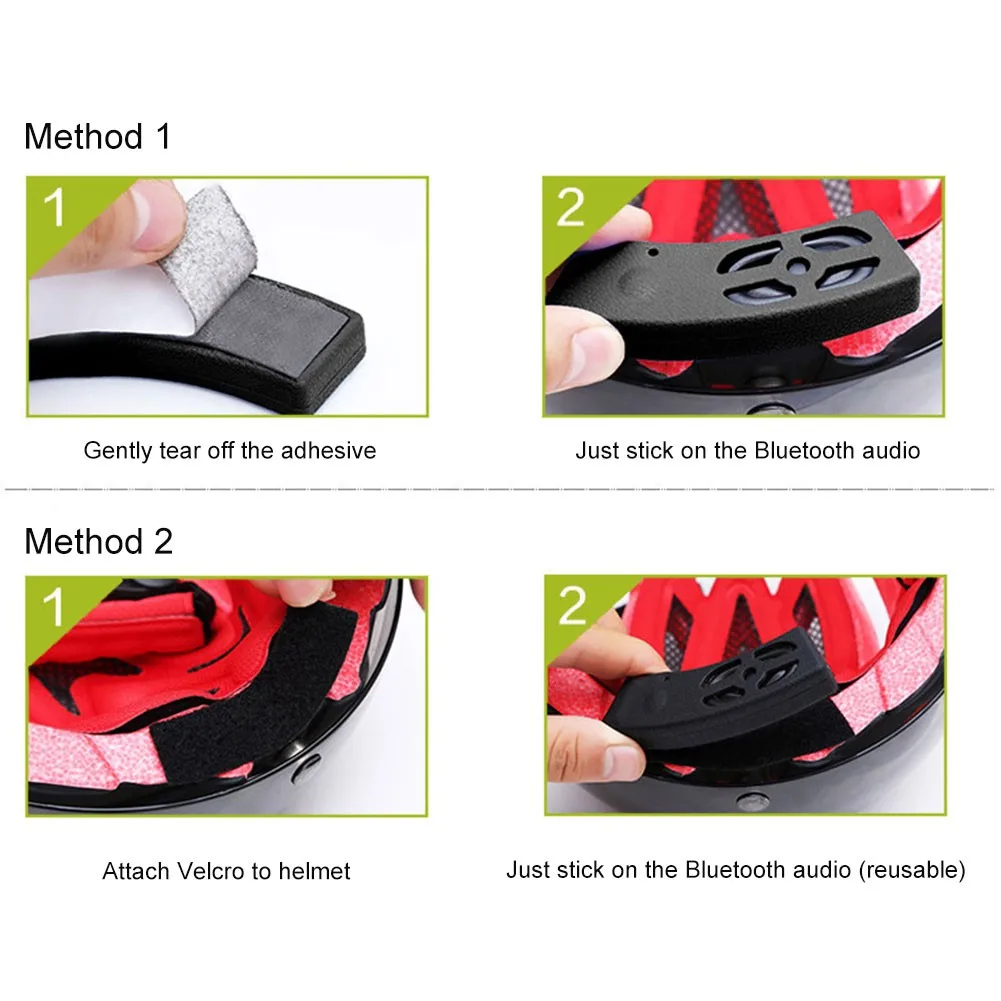 

Hands-free Helmet Headset Motorcycle Outdoor Playing Sports 110x20x8mm