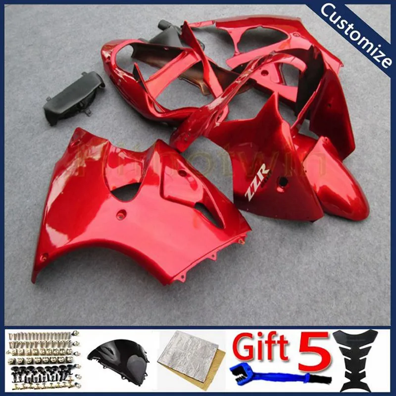 Мотоциклетный капот для ZX6R 2000 2001 2002 ZX-6R ZZR600 2005 2006 2007 2008 ABS корпус обтекателей литья