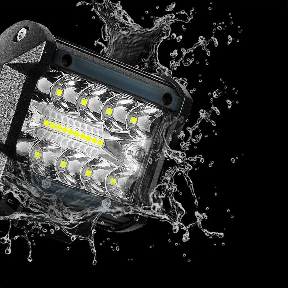 

1Pcs LED Light Bar Daytime Running Lights Fog Lamp Headlight SPOT Pods Waterproof SUV ATV UTV Accessories