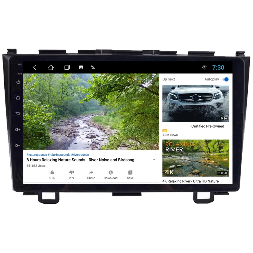 Автомагнитола для Honda CRV 2006 2011 Android 10 стерео GPS навигация СБ Navi мультимедийная