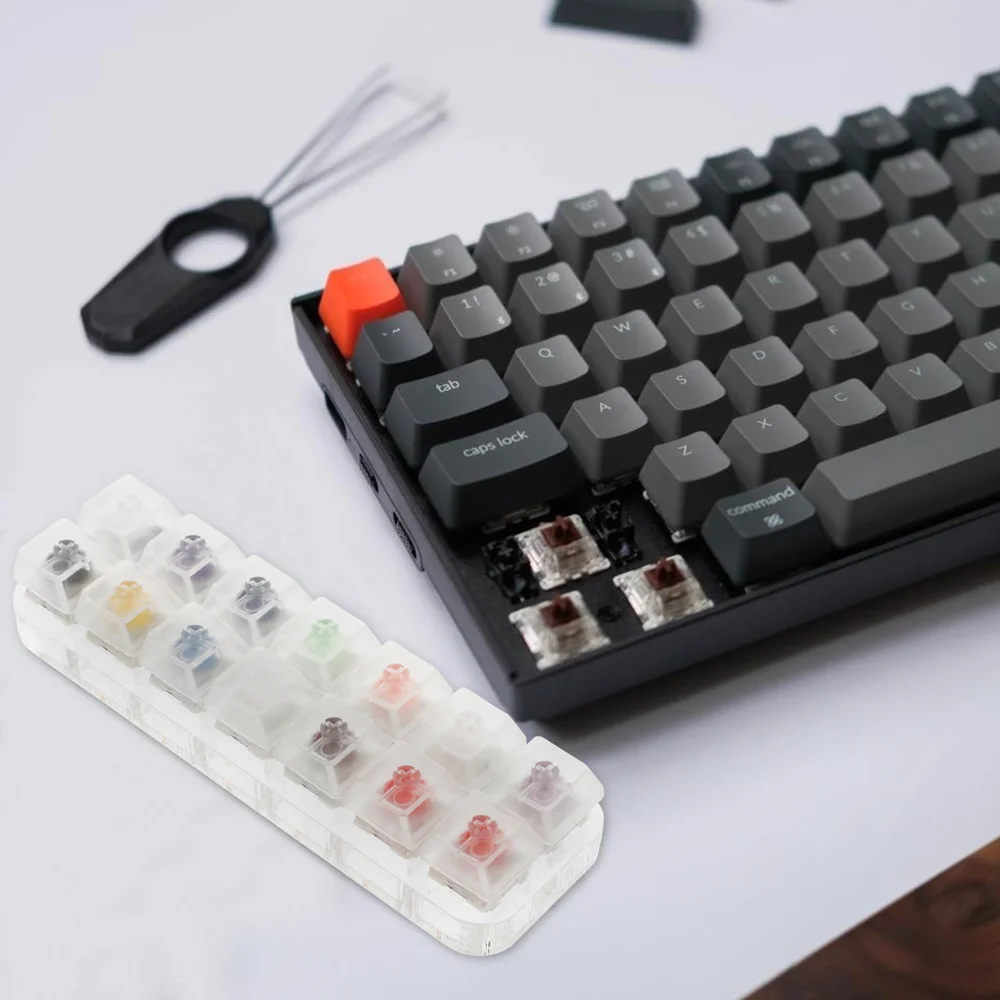 

1pc Mechanical Keyboards Switch Tester 14-key Switch Sampler Testing Tool