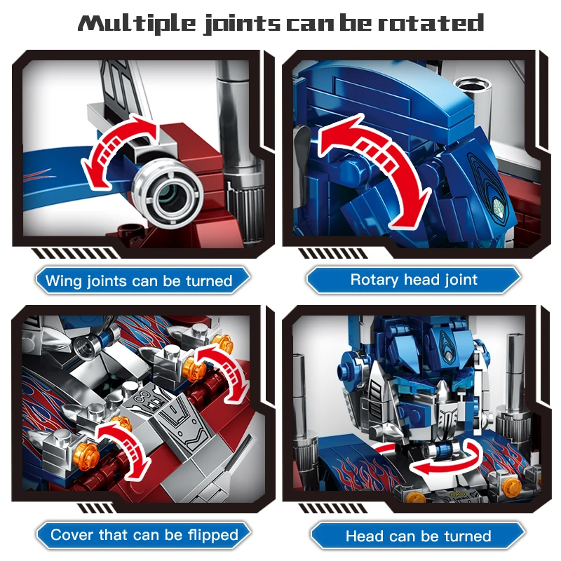 Конструктор-трансформер для мальчиков желтый конструктор супергерои