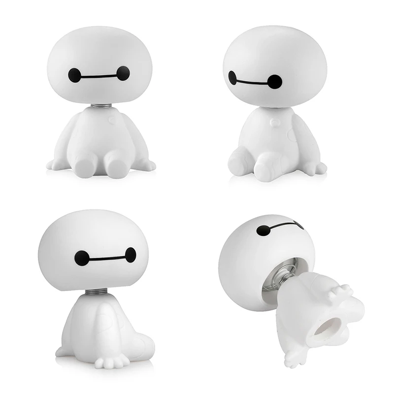 Робот Baymax качающаяся фигурка из мультфильма пластик украшения для салона