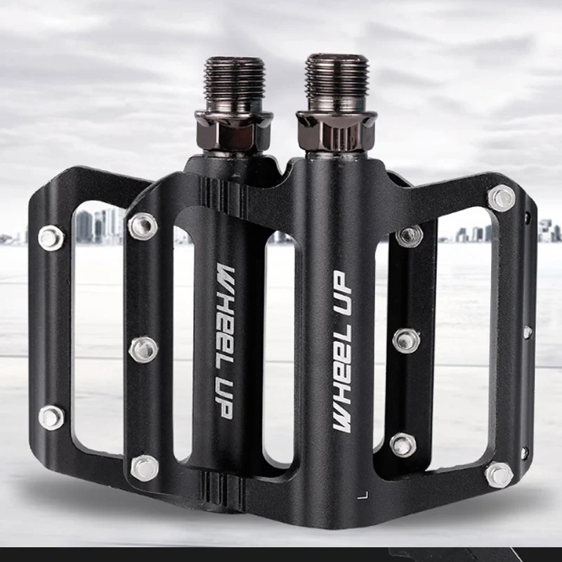 

Bike Pedals MTB Bike Pedal Road Bike Pedals Cleats Lightweight Non-slip Pedal Aluminium Alloy Bicycle Bearing Pedals