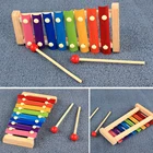 Деревянный Интерактивный Обучающий инструмент, ксилофон для детей, игрушка для детей, игрушка для дошкольного возраста