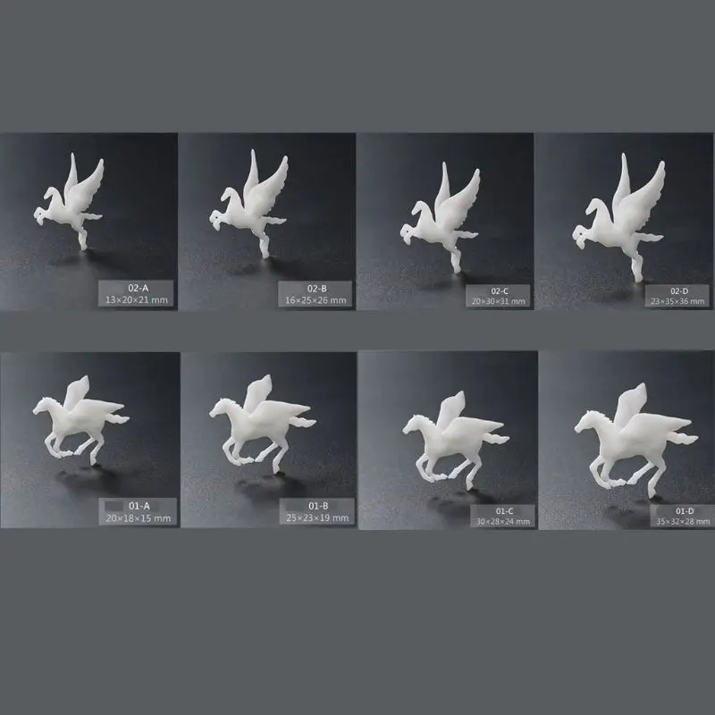 

Silicone Flying Horse Modeling Resin Mold Landspace Fillings Resin Casting Art A0NF