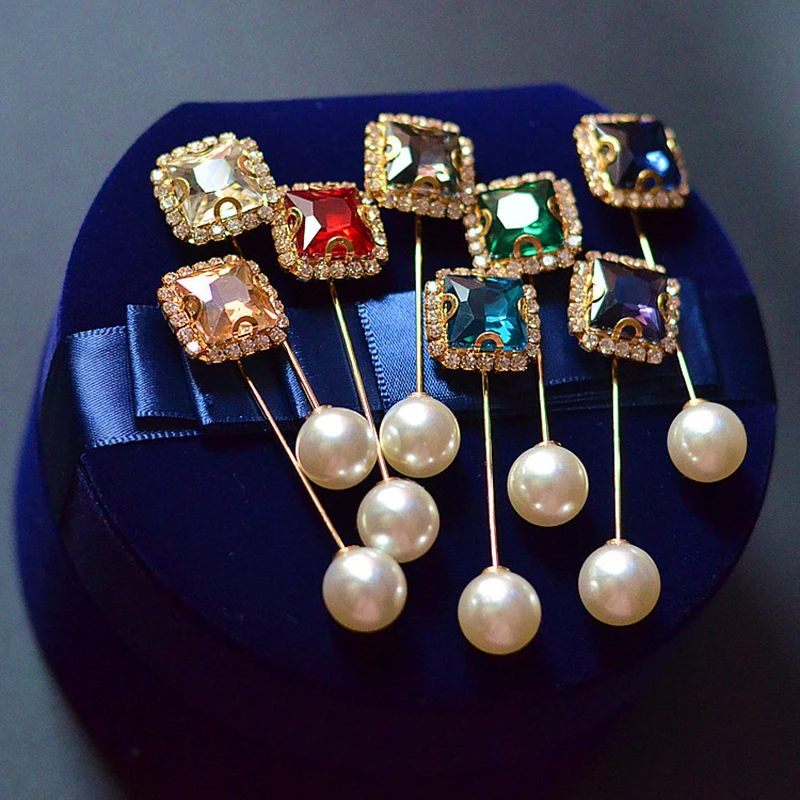 Стразы брошь шарф снуд на голову хиджаб булавка металлический отворот исламский