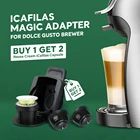Icafilas Сменный адаптер Krups для Nescaf Dolce Gusto Mini Me капсула для эспрессо держатель с Crema многоразовый кофе фильтр Pod