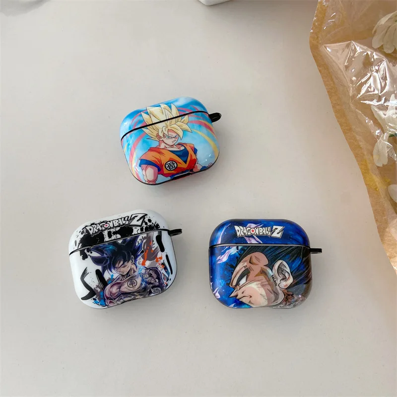 

Cool Anime Goku Vegeta 2021 AirPods 3 Case Apple AirPods Case Cover Air Pods Case IPhone Earbuds Accessories AirPod Case