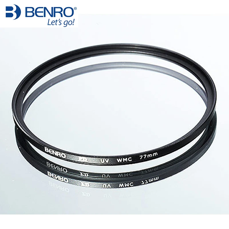 Benro 37 40 5 43 46 49 52 55 58 62 67 72 77 82 мм PD UV WMC ультратонкие ультрафиолетовые фильтры