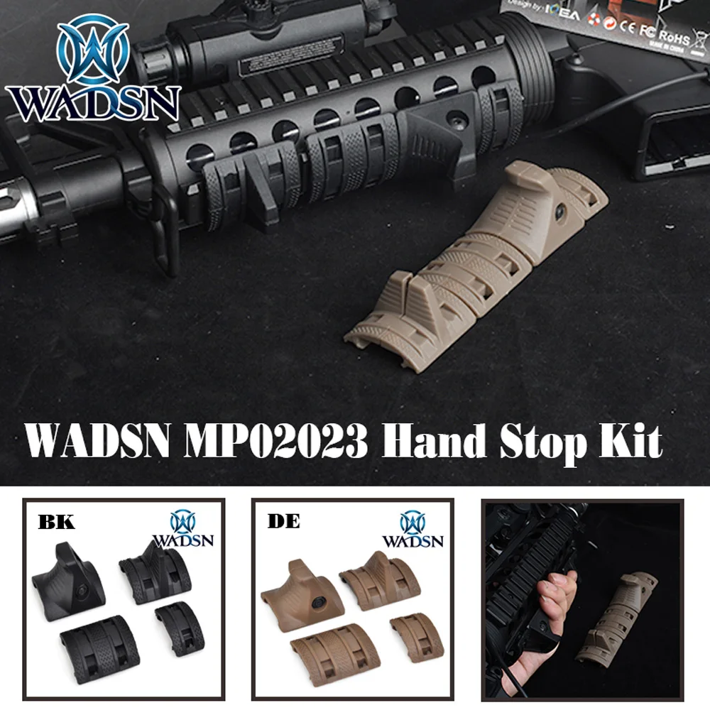 WADSN Airsoft МП 4 шт./компл. EMagpul ручной единый набор защита для рук панели Picatiny Softair рельсовая накладка MP02023 оружейные аксессуары