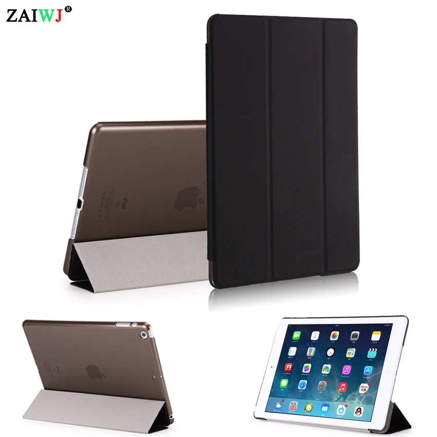 Чехол для iPad 9,7 6th Air 3 2 1 для iPad Pro 10,5 Pro 9,7 дюймов Smart sleep wake cover, для 9,7 дюймов прозрачный чехол