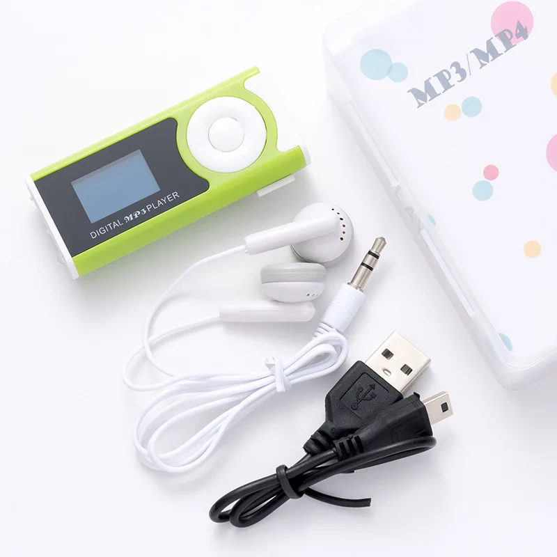 A1 MP3 плеер Портативный Спорт без потерь Звук Музыка Медиа Мини Поддержка внешний