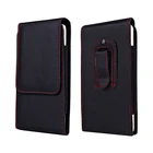 Кожаная поясная сумка HAISSKY для iPhone XS Max XR X 6s 7 8 Plus Huawei P30 Pro Xiaomi