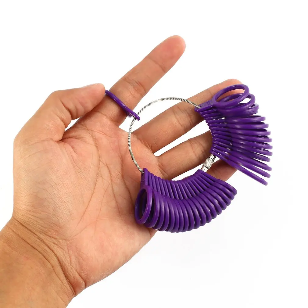 A to Z UK Size Jewelry Loop Gauge Ring Tool Sizer Finger Basic Measurement | Украшения и аксессуары