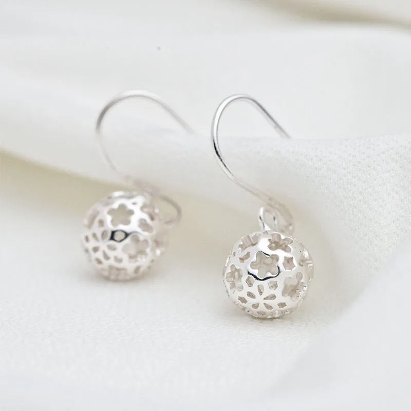 Женский ювелирный комплект из колье и серёг серебра 925 пробы | Украшения