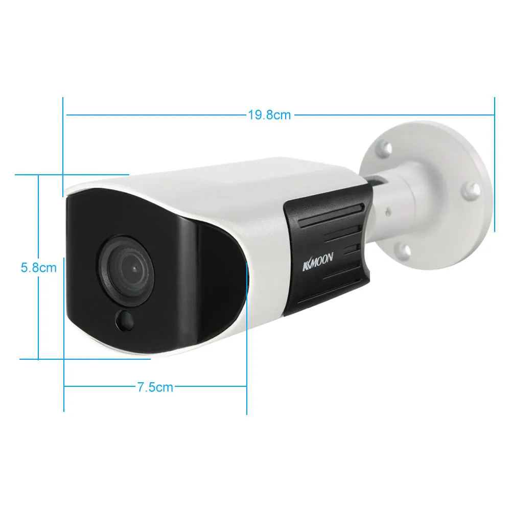 1080P HD POE IP камера 2.0MP 3 6 мм 1/2. 8 &quotCMOS P2P Onvif 4 шт. Массив ИК инфракрасных ламп ночной