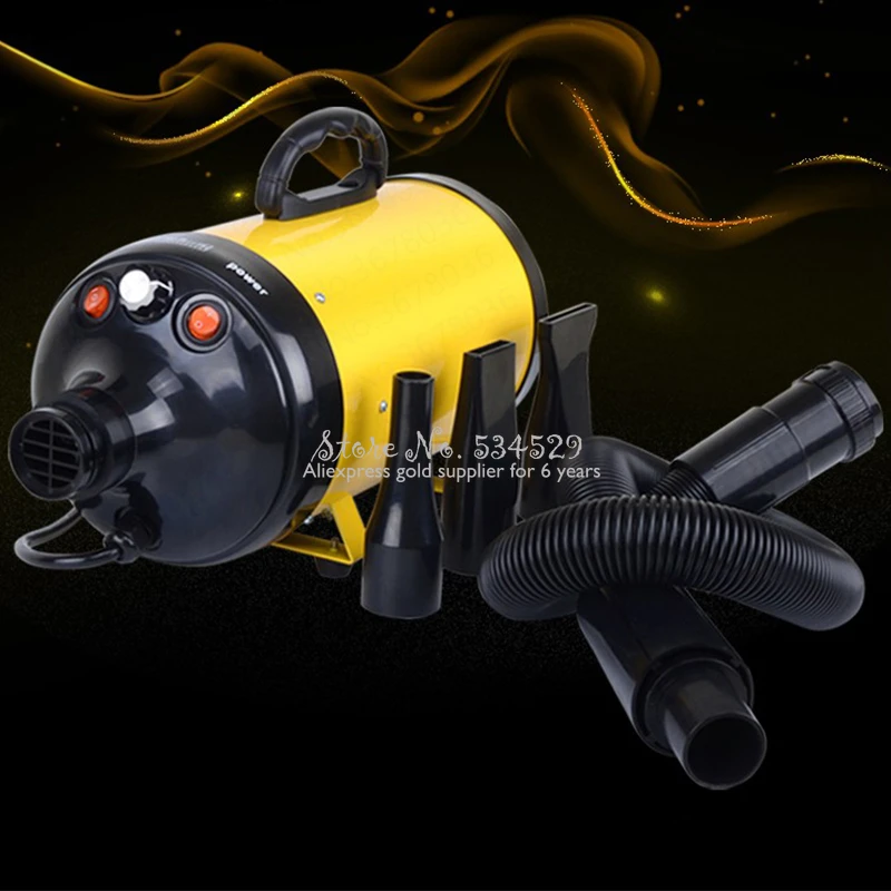 Воздуходувка для воды питомцев 21% сушилка волос больших собак и мощное