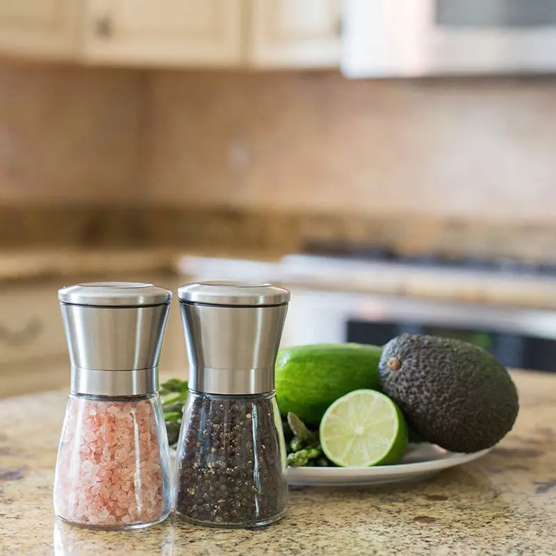 Измельчитель соли перца травяной измельчитель Muller Регулируемая крупность из