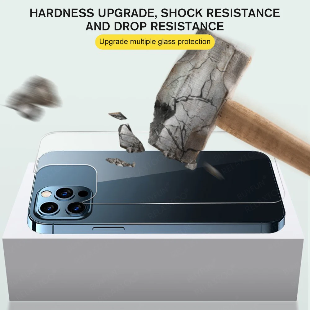 Защитное стекло для задней крышки Apple iPhone 13 13Pro 13mini Pro Max полное покрытие