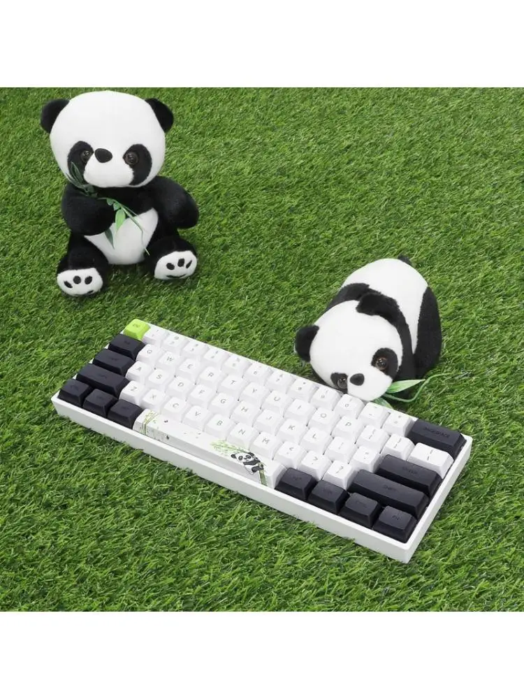 

SK61 61 Key RGB Optical Switch USB Wired PBT DYE Sublimation Mechanical Keyboard WXTB
