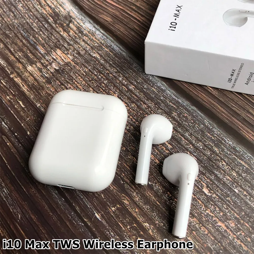 I10 max TWS беспроводной наушник Bluetooth 5,0 наушники гарнитуры с зарядной коробкой для Apple iPhone android
