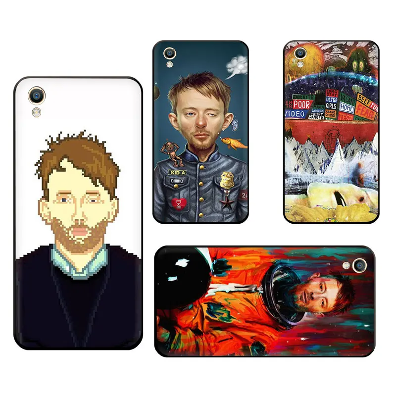 Мягкий ТПУ чехол для телефона радио Head Thom Yorke OPPO Realme C2 C3 6 A8 A12 A31 A52 A72 A92 A92S A91 F15 Find X2 Pro