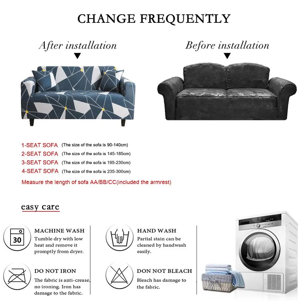 Новинка 2020 эластичные Чехлы Meijuner для дивана в форме цветка чехол гостиную на