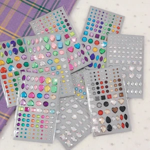 3D Кристалл Алмаз лазерная наклейка девушка красивая наклейка игрушки для детей на скрапбукинге телефон ноутбук подарки милые канцелярские